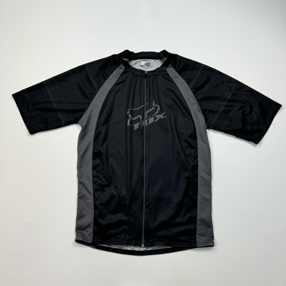 Men’s Fox Racing Full Zip Cycling Jersey Shirt Size Medium